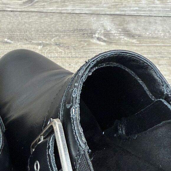 Frye & Co Berlyn Women’s Sz 6.5M Black Buckle Zip Ankle Boot PLF24-44399-001-111 - Picture 12 of 14